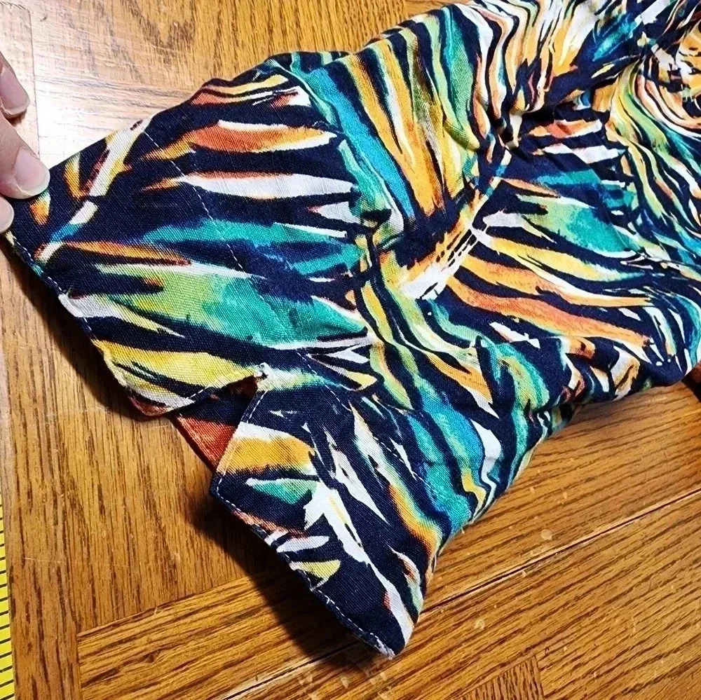 CJ BANKS TROPICAL DESIGN MULTICOLOR PLUS SIZE 2X BLAZER - Picture 5 of 10